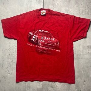 VTG Dale Jr Earnhardt Shirt‎ Men's XL Red Winners Circle Nascar Racing Tee